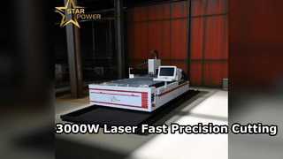 Máy cắt Laser thép không gỉ tốc độ cao 3000W