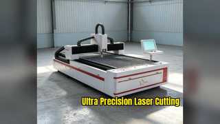 Máy cắt Laser sợi chính xác 3000W cho thép không gỉ