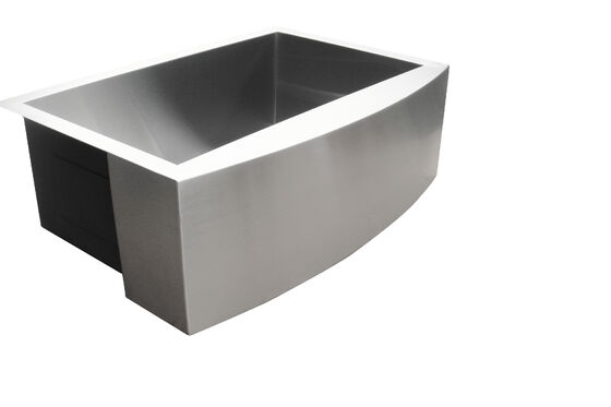 Giá tốt Sân rửa nhà nông bằng thép không gỉ 304 được làm bằng tay với chất giảm âm thanh & chống ngưng tụ và thiết kế mặt nạ cong trực tuyến