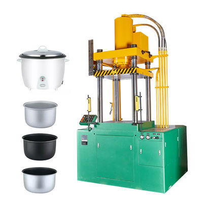 Giá tốt Máy sản xuất dụng cụ nấu nướng bên ngoài không dính 4 cột 2 tia Loại máy ép thủy lực trực tuyến