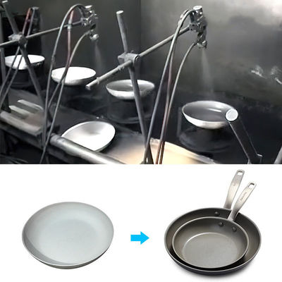 Máy phun sơn chống dính tự động cho nồi nấu