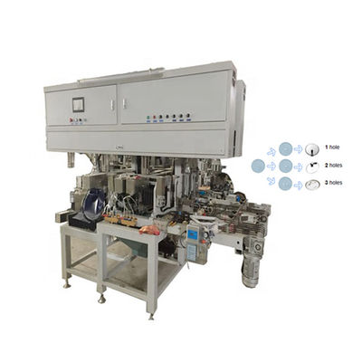 Máy sản xuất dụng cụ nấu ăn khoan lỗ tự động để làm nắp kính