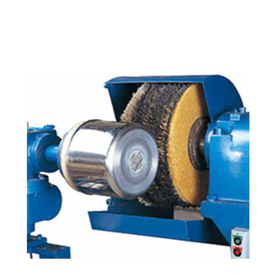Bồn rửa nhà bếp bằng kim loại tự động thủ công Máy đánh bóng trung tâm đánh bóng công nghiệp