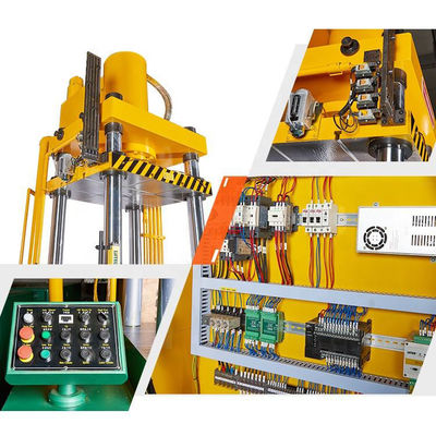 Hệ thống Servo Máy ép thủy lực bốn trụ cho bộ dụng cụ nấu nướng Làm nồi áp suất