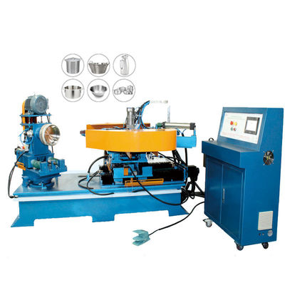 Máy đánh bóng nồi tự động nằm ngang Hấp thụ chân không với đầu đôi 230V