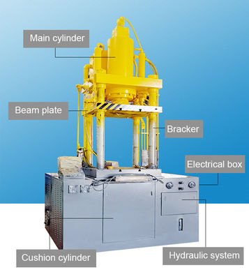 Máy ép thủy lực vẽ kim loại cho nồi cơm điện OEM ODM