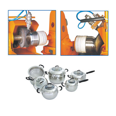 Máy đánh bóng dụng cụ nấu nướng nhiều đầu để đánh bóng bồn rửa bằng thép không gỉ