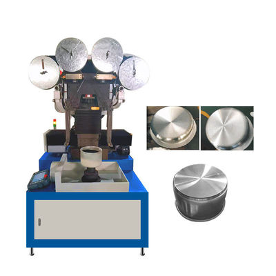 Máy đánh bóng nồi nhôm tự động để chà nhám đai dụng cụ nấu nướng