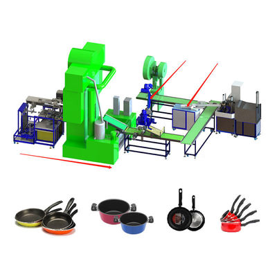 Máy làm nồi bằng thép không gỉ chống dính Thủy lực tự động Cnc Punching