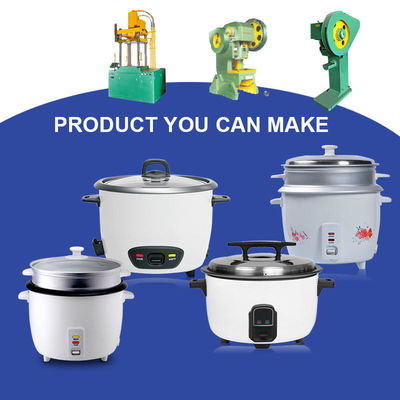 Dây chuyền sản xuất nồi cơm điện thủy lực với động cơ Servo đa chức năng