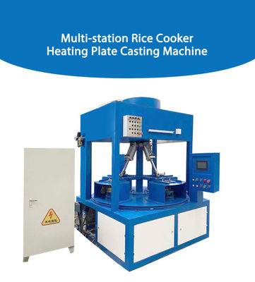 Máy đúc khuôn tự động nhiều trạm cho tấm gia nhiệt nồi cơm điện