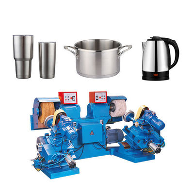 Máy đánh bóng đồ nấu ăn tự động chất lượng cao cho đồ nấu ăn kim loại