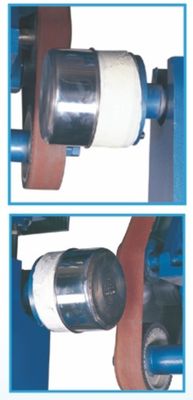 Máy đai trầy cao cấp hai đầu Máy đai trầy bên ngoài Máy đánh cát Máy đánh bóng cho đồ kim loại
