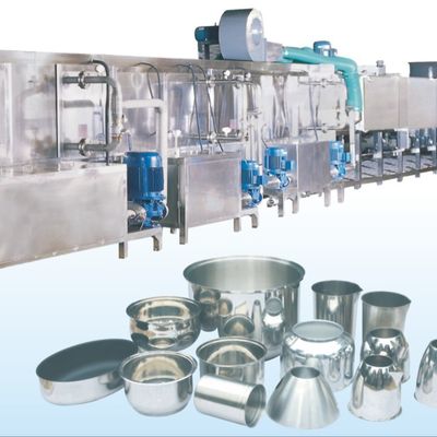 Dòng giặt đồ kim loại tốc độ cao 265kw 2,5t/h Thiết bị giặt đồ nấu ăn dòng nước mềm
