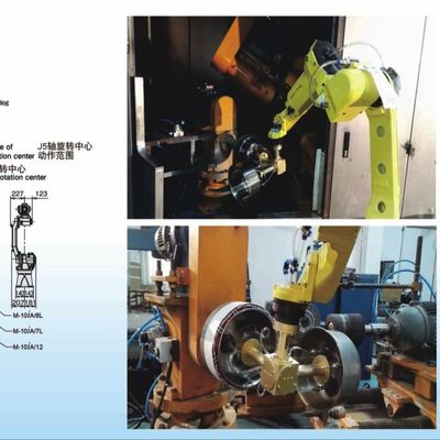 Máy xử lý tải trọng nhỏ tự động FANUC Robot Robot công nghiệp Máy điều khiển cánh tay robot cho đồ nấu ăn sản phẩm metel