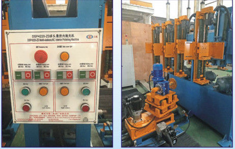 Máy đánh bóng bề mặt Máy đánh bóng nội thất NC hai trạm đa trạm cho đồ kim loại