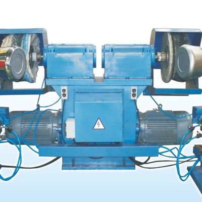 Máy đánh bóng hai đầu theo đuổi đồ nấu ăn bằng thép không gỉ bên ngoài Máy đánh bóng đồ nấu ăn đồ nấu ăn nồi kim loại
