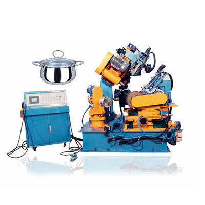 Giá tốt Máy đánh bóng 3 đầu cho dụng cụ nấu ăn chảo, máy đánh bóng đồ kim loại trực tuyến