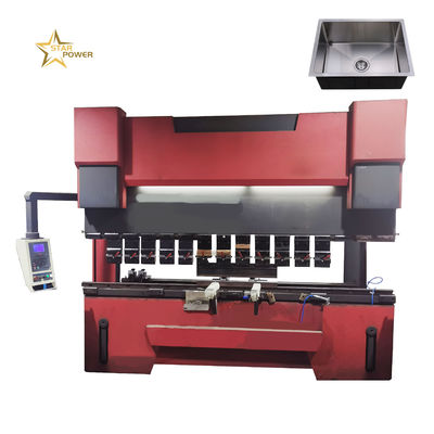 9800KG Máy cong thép không gỉ Máy gấp bọc bồn rửa nhà bếp