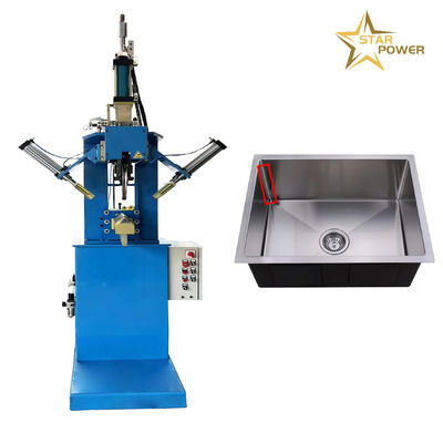 Máy bồn rửa nhà bếp tùy chỉnh ủi mốt và góc làm bằng tay bồn rửa Rolling Press Machine