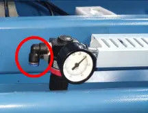 Máy vẽ dây hình tam giác phẳng trơn trơn Máy đánh bóng nghiền với dây đai kép