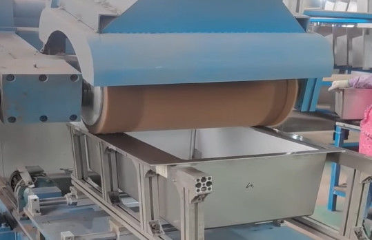 Tự động dây đai cát đôi Máy nghiền tam giác thủ công