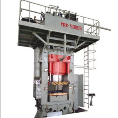 Press thủy lực với đáy đôi và mô phỏng đúc die-đặt hình thành dây thép cuộn trên bể nhiên liệu