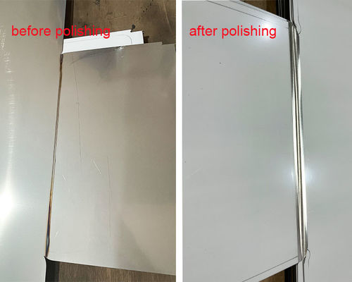 Máy nghiền mịn CNC cho các đường hàn của các tấm ghép bồn rửa tay