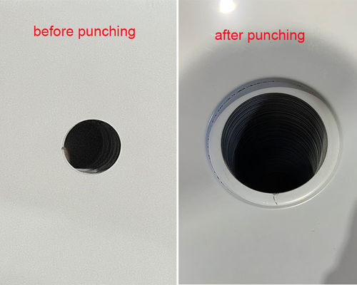 Máy đấm cổ họng sâu bền cho bồn rửa nhà bếp thủ công