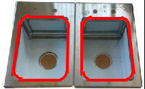Máy đúc cạnh bên trong CNC đa trục đặc biệt cho bồn rửa tay bằng thép không gỉ
