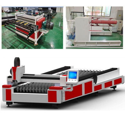Máy cắt laser sợi tích hợp tiên tiến cho các vật liệu cuộn nhiều kim loại