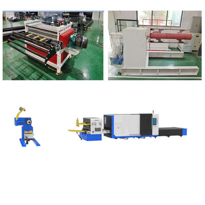 Máy cắt laser cuộn kim loại chính xác cao hiệu quả hoàn toàn tự động
