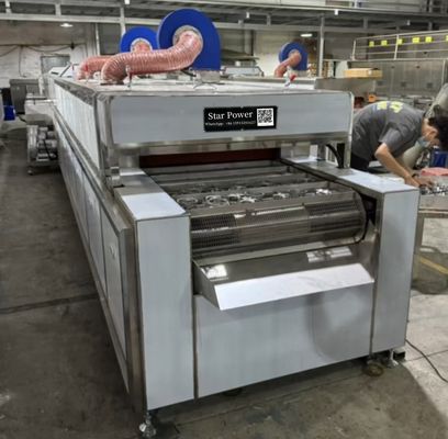 Đường dây sản xuất thiết bị làm sạch và sấy công nghệ tự động tiên tiến