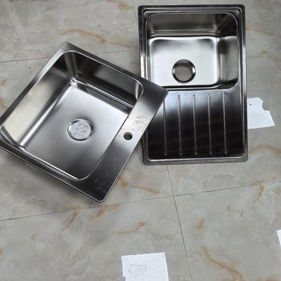 Đẹp Nano phủ sợi thép không gỉ 304 bồn rửa Undermount thép không gỉ bồn rửa hai bồn rửa nồi lớn nồi bếp máy rửa