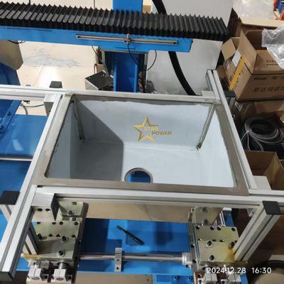 Tốc độ tự động cao được thiết kế máy hàn bề mặt CNC cho bồn rửa tay thép không gỉ
