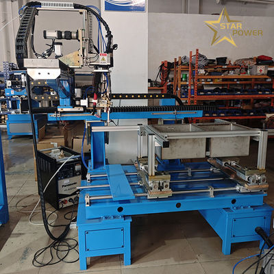 Máy hàn phẳng bồn rửa bếp tùy chỉnh với hệ thống điều khiển CNC tiên tiến để hàn đồ dùng và dụng cụ bếp