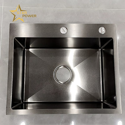 Bồn rửa nhà bếp Tự làm bồn rửa đơn đúc bồn rửa nhà bếp bồn rửa nhà bếp thép không gỉ bồn rửa chén bồn rửa bát