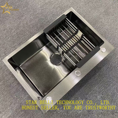Bồn rửa nhà bếp Tự làm bồn rửa đơn đúc bồn rửa nhà bếp bồn rửa nhà bếp thép không gỉ bồn rửa chén bồn rửa bát
