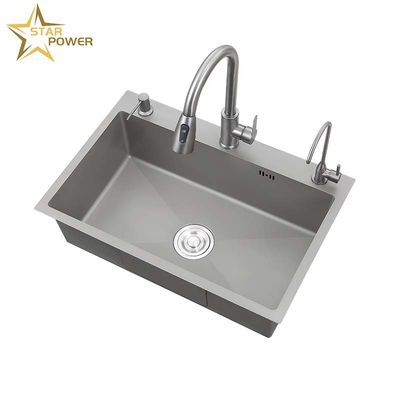 Phong cách sang trọng Thép không gỉ Thợ rửa tay tùy chỉnh Dễ lau