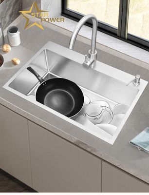 Giá tốt 304 thép không gỉ bồn rửa nhà bếp tùy chỉnh cho nhà bếp trực tuyến