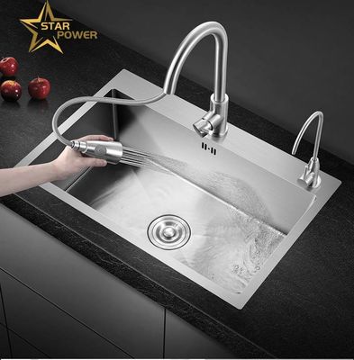 Hộp rửa tay bằng thép không gỉ 304 có thể được tùy chỉnh cho nhà bếp