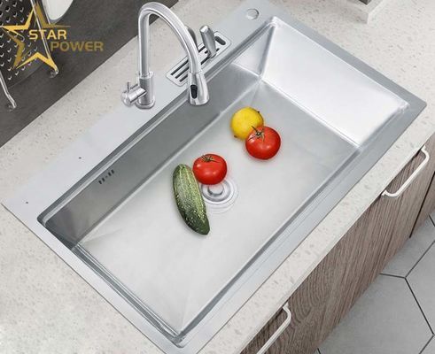 Máy rửa tay bằng thép không gỉ 304 có thể tùy chỉnh cho nhà bếp gia đình