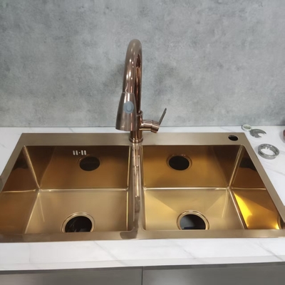 Máy rửa nhà bếp bằng thép không gỉ có thể tùy chỉnh cho sử dụng thương mại và gia đình