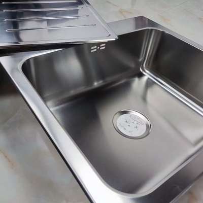 Bộ chậu rửa chén kéo dài bằng thép không gỉ 304, kích thước tùy chỉnh