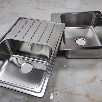 Bộ chậu rửa chén kéo dài bằng thép không gỉ 304, kích thước tùy chỉnh