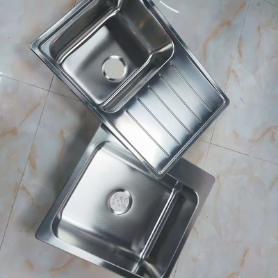 304 thép không gỉ bồn rửa nhà bếp Double Bowl Undermount