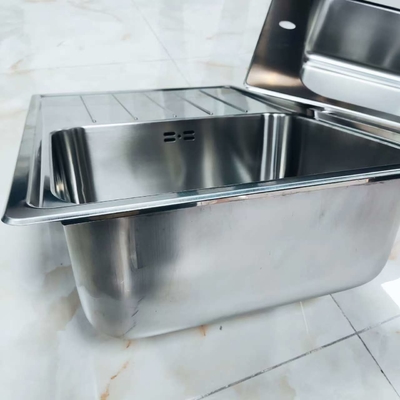 304 thép không gỉ Thợ rửa nhà bếp đơn chén Undermount hoặc Top Mount