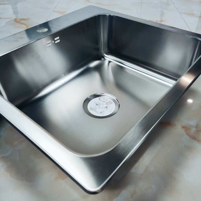 304 thép không gỉ Thợ rửa nhà bếp đơn chén Undermount hoặc Top Mount
