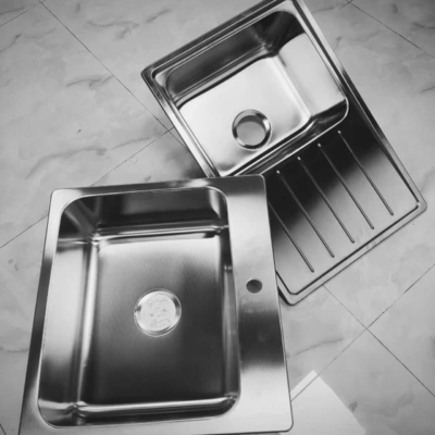 304 thép không gỉ Thợ rửa nhà bếp đơn chén Undermount hoặc Top Mount