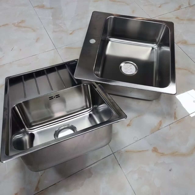 304 thép không gỉ Thợ rửa nhà bếp đơn chén Undermount hoặc Top Mount